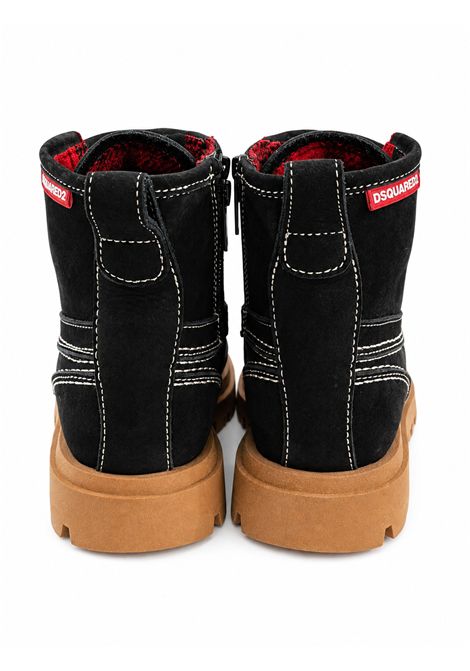 Anfibi con logo DSQUARED2 JUNIOR | 836541